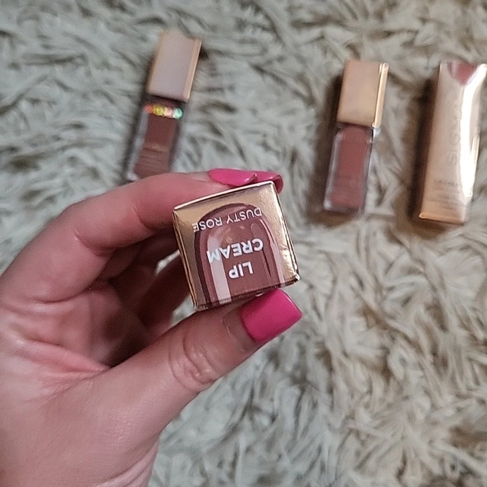 Lippy Bundle Duo Sigma Lip Cream Jojoba & Sunflower Seed Oil Begonia Dusty Rose